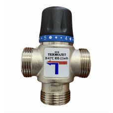 Клапан термостатичний триходовий Termojet TMV121 (20-43°C)