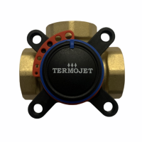 Клапан термостатичний триходовий Termojet з внутрішнім різьбленням 1"