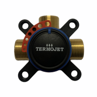 Клапан термостатический трехходовой Termojet с внешней резьбой 3/4''