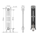 Чавунний радіатор Warm Well Classic М 600