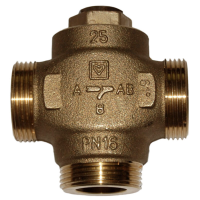 Трехходовой клапан HERZ Teplomix DN25 1*1/4" 55°C (1776613)
