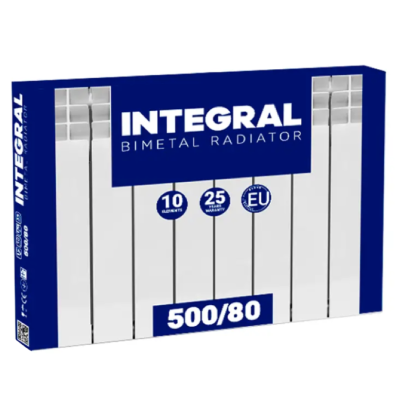 Біметалевий радіатор INTEGRAL Bimetal 500/80 UNO