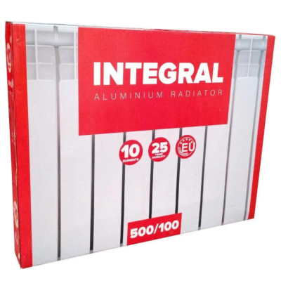 Алюминиевый радиатор INTEGRAL 100 ALUMINIUM-500 (IN0006)