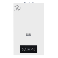 Газовая колонка KOER KWH.G0110 WHITE (KR5553)