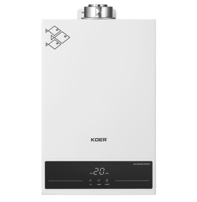 Газовая колонка KOER KWH.G0312 TURBO WHITE (KR5557)