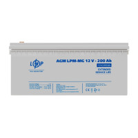 Аккумулятор мультигелевый LPM-MG 12V - 200 Ah