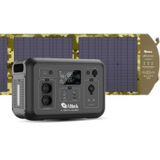 Комплект зарядная станция ALTEK AL 1200 PowerBox Plus + раскладная панель 120W ALT-120