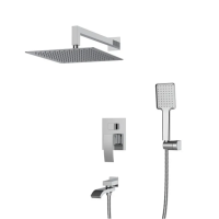 Вбудована душова система із змішувачем Koer KB-66007-01 (Колір хром) (KR3464) Вбудована душова система із змішувачем Koer KB-66007-01 (Колір хром) (KR3464)