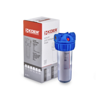 Фільтр для холодної води KOER (колба 3-х складова, картридж PPR) KV-24