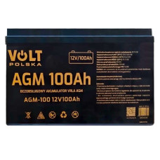 Аккумулятор мультигелевый VOLT Polska AGM 100Ah