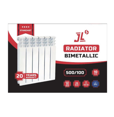 Биметаллический радиатор JL STANDART 500/100