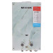Газовая колонка MIXXUS GWH-0510 BASIC GLASS дымоходная 10 л/мин (панель из стекла с рисунком) (WH0026)