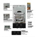 Газовая колонка MIXXUS GWH-0210 BASIC BLACK дымоходная 10 л/мин (WH0023)
