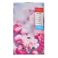 Газовая колонка MIXXUS GWH-0410 BASIC GLASS дымоходная 10 л/мин (панель из стекла с рисунком) (WH0025)