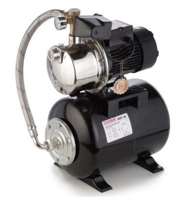 Насосная станция Koer Auto JS-600 Н=40М, Q=2,7кбМ, P=600 Вт, 1"x1"(с пятерником) (KP2898)