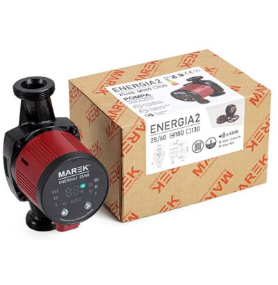 Частотний циркуляційний насос MAREK ENERGIA2 25/60-180