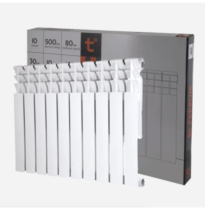 Биметаллический радиатор Thermo Alliance Bi-Ferrum 500х80 мм F500800B