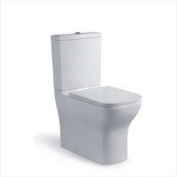 Унітаз компакт Primera Line 8890020 безобідковий з сидінням Soft Close Унітаз компакт Primera Line 8890020 безобідковий з сидінням Soft Close