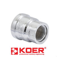 Муфта редукционная KOER KF.C0608.CHR - 3/4"х1/2"