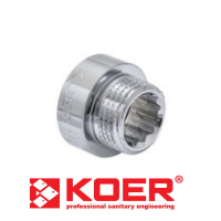 Удлинитель KOER KF.E08-01.CHR - 3/4"-100мм