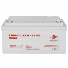 Акумулятор гелевий LPM-GL 12V - 65 Ah