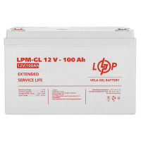 Акумулятор гелевий LPM-GL 12V - 100 Ah Акумулятор гелевий LPM-GL 12V - 100 Ah