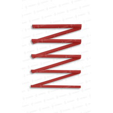 Сушка для рушників дизайнерська Genesis-Aqua ZIGZAG RED (800)