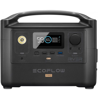 Зарядная станция EcoFlow RIVER Pro, 600 Вт, 720 Вт*час