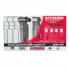 Биметаллический радиатор BITHERM 350/80