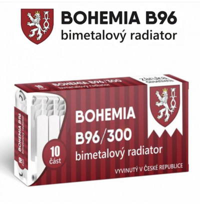 Биметаллический радиатор BOHEMIA B96 300/96