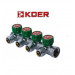 Koer 1122-4 1”x4 WAYS коллектор вентильный с фитингом