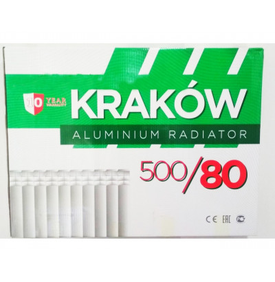 Алюмінієвий радіатор KRAKOW 500/80