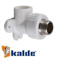 Кут настінний із зовнішнім різьбленням KALDE D20*1/2В
